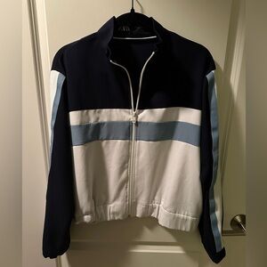 Zara jacket with side stripes